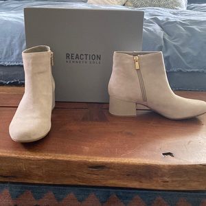 New Kenneth Cole Reaction suede booties size 8.5